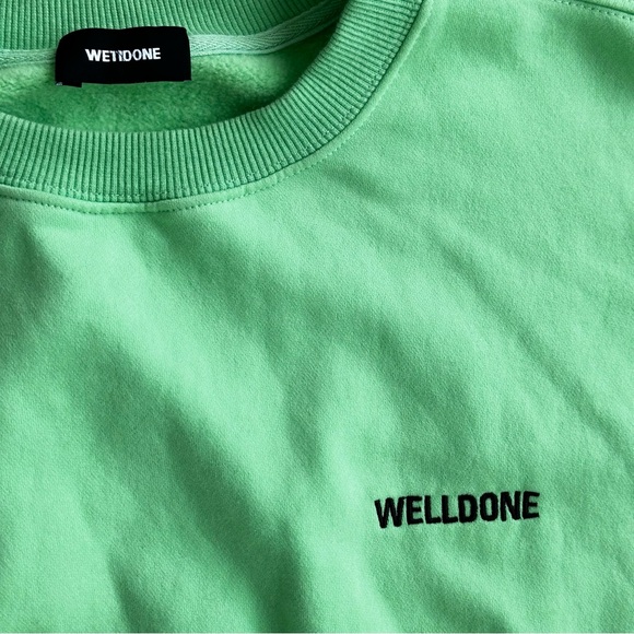 Green Welldone Crewneck Korea - Picture 6 of 11